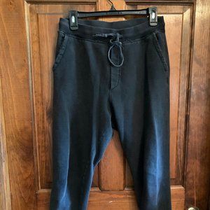 Nili Lotan Nolan Sweatpant in Washed Black